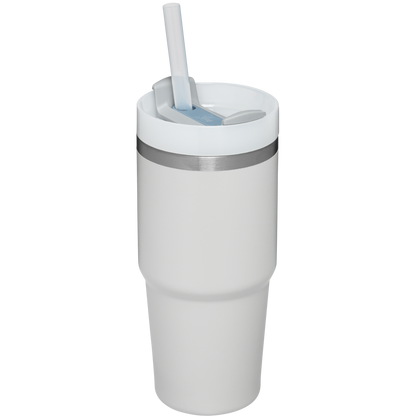 Car-Cup Friendly The Quencher H2.0 Flowstate Tumbler  | Stanley Create D329E - Double-Wall Vacuum Insulated Travel Tumbler with Straw Detail