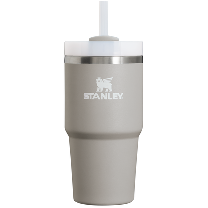 Splash-Resistant FlowState The Quencher H2.0 Flowstate Tumbler D030T - Double-Wall Vacuum Insulated Travel Tumbler with Straw Detail