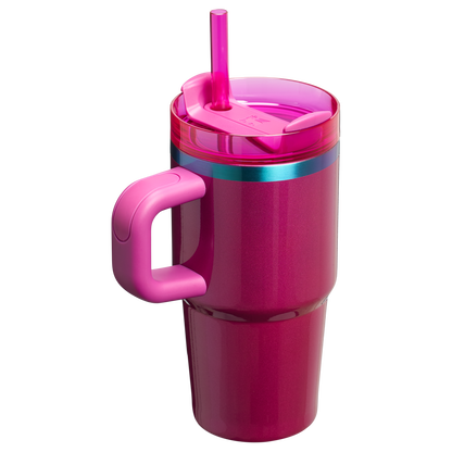 Insulated Travel The Quencher H2.O Flowstate Tumbler D251V - Double-Wall Vacuum Insulated Travel Tumbler with Straw Detail