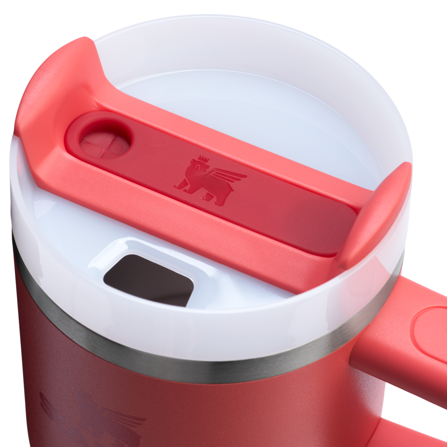 Insulated Travel The Quencher H2.O Flowstate Tumbler D251V - Double-Wall Vacuum Insulated Travel Tumbler with Straw Detail