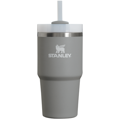 Splash-Resistant FlowState The Quencher H2.0 Flowstate Tumbler D030T - Double-Wall Vacuum Insulated Travel Tumbler with Straw Detail