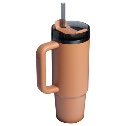 Splash-Resistant FlowState The Quencher H2.0 Flowstate Tumbler D051L - FlowState 3-Position Lid Insulated Travel Mug Detail