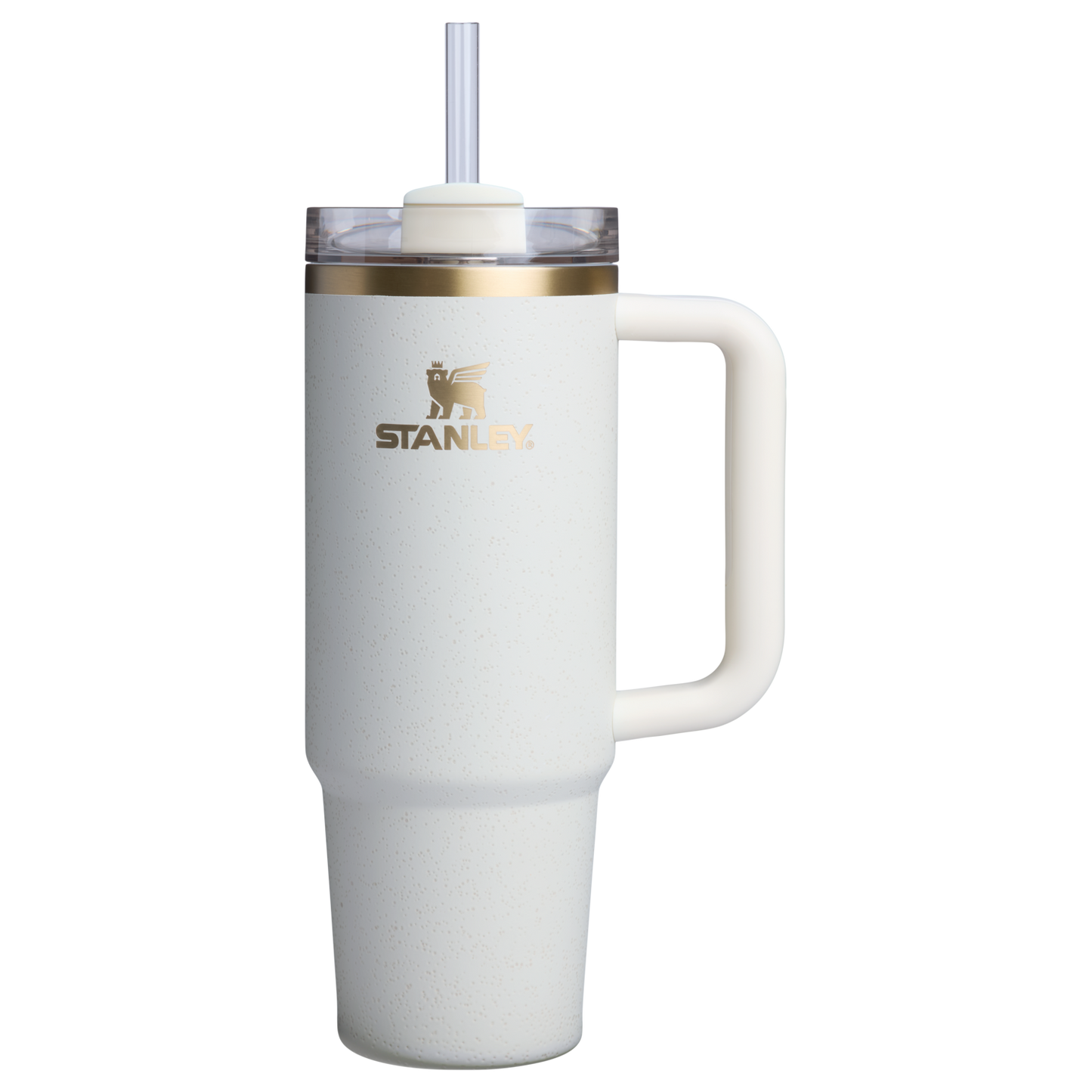 Splash-Resistant FlowState The Quencher H2.0 Flowstate Tumbler D051L - FlowState 3-Position Lid Insulated Travel Mug - Cream Moon