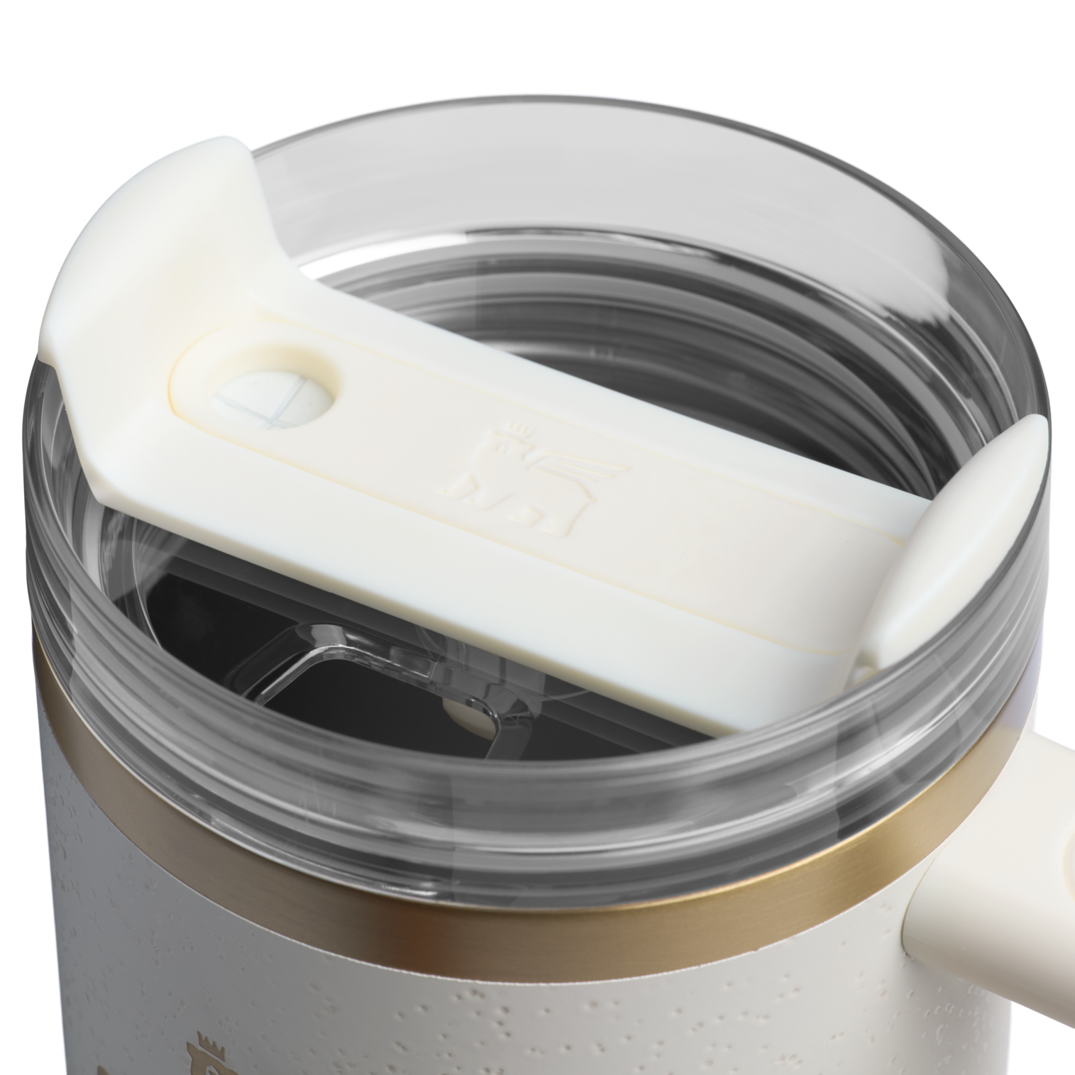 Splash-Resistant FlowState The Quencher H2.0 Flowstate Tumbler D051L - FlowState 3-Position Lid Insulated Travel Mug Detail
