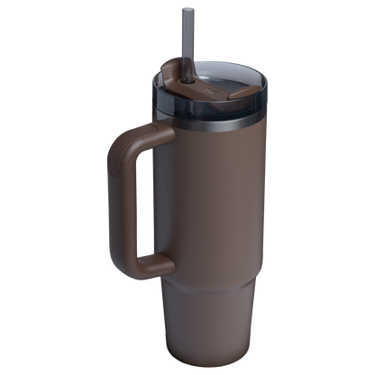 Splash-Resistant FlowState The Quencher H2.0 Flowstate Tumbler D051L - FlowState 3-Position Lid Insulated Travel Mug Detail