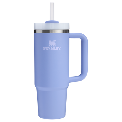 Splash-Resistant FlowState The Quencher H2.0 Flowstate Tumbler D030T - Double-Wall Vacuum Insulated Travel Tumbler with Straw Detail