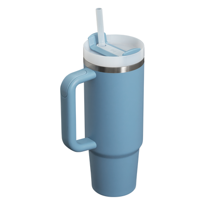 Splash-Resistant FlowState The Quencher H2.0 Flowstate Tumbler D051L - FlowState 3-Position Lid Insulated Travel Mug Detail