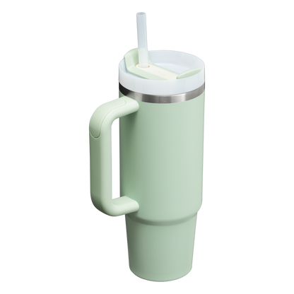 Splash-Resistant FlowState The Quencher H2.0 Flowstate Tumbler D051L - FlowState 3-Position Lid Insulated Travel Mug Detail