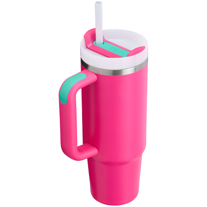 Splash-Resistant FlowState The Quencher H2.0 Flowstate Tumbler D051L - FlowState 3-Position Lid Insulated Travel Mug Detail