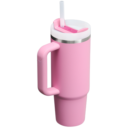 Splash-Resistant FlowState The Quencher H2.0 Flowstate Tumbler D051L - FlowState 3-Position Lid Insulated Travel Mug Detail