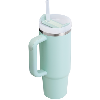 Splash-Resistant FlowState The Quencher H2.0 Flowstate Tumbler D051L - FlowState 3-Position Lid Insulated Travel Mug Detail