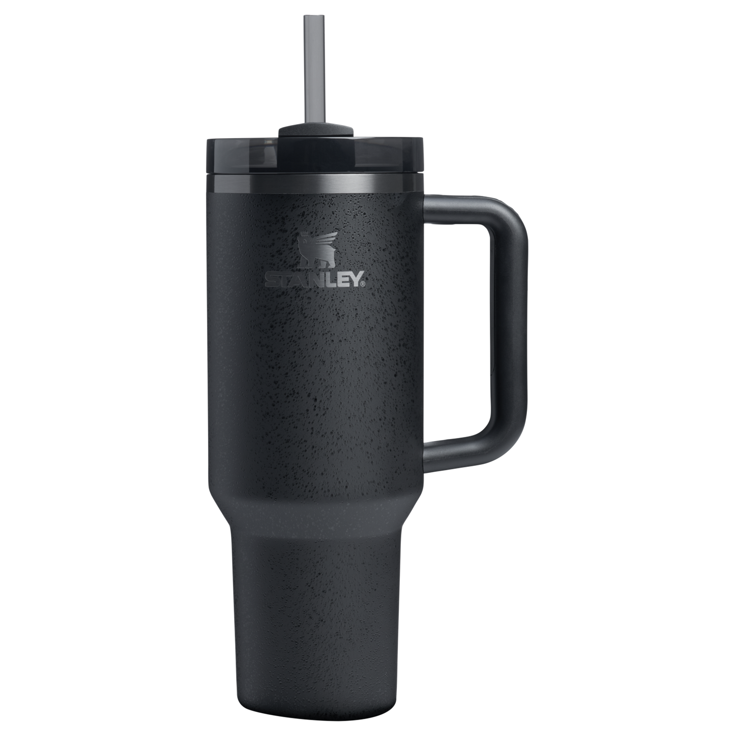 Splash-Resistant FlowState The Quencher H2.0 Flowstate Tumbler  | Stanley Create D332L - Double-Wall Vacuum Insulated Travel Tumbler with Straw Detail
