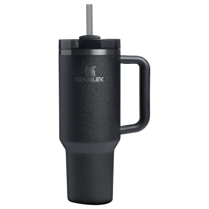 Splash-Resistant FlowState The Quencher H2.0 Flowstate Tumbler  | Stanley Create D332L - Double-Wall Vacuum Insulated Travel Tumbler with Straw Detail