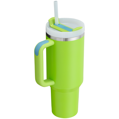 Insulated Travel The Quencher H2.0 Flowstate Tumbler D050X - 40oz Large Capacity Car-Cup Friendly Quencher Detail