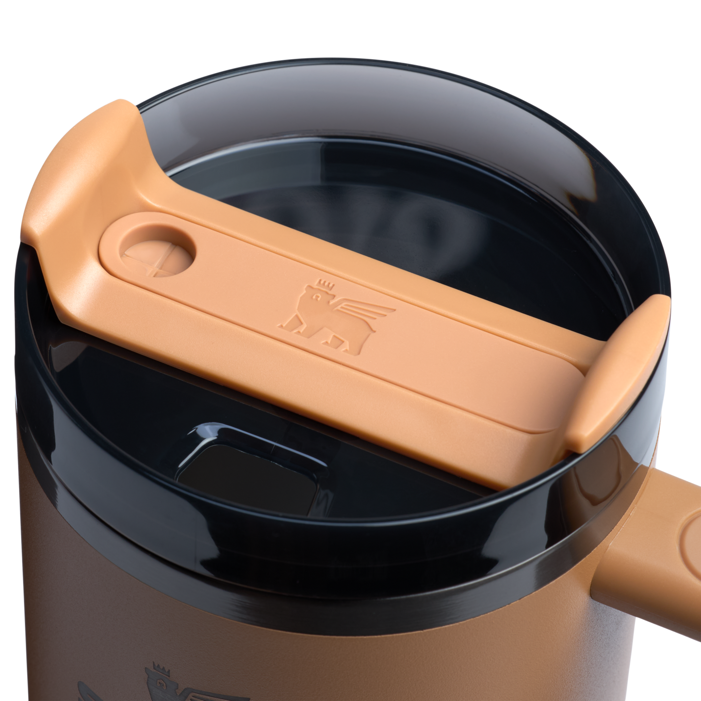Splash-Resistant FlowState The Quencher H2.0 Flowstate Tumbler D051L - FlowState 3-Position Lid Insulated Travel Mug Detail
