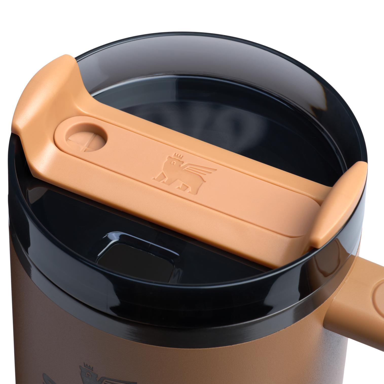 Splash-Resistant FlowState The Quencher H2.0 Flowstate Tumbler D051L - FlowState 3-Position Lid Insulated Travel Mug Detail