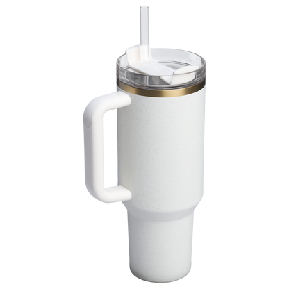 Splash-Resistant FlowState The Quencher H2.0 Flowstate Tumbler D051L - FlowState 3-Position Lid Insulated Travel Mug Detail