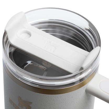 Splash-Resistant FlowState The Quencher H2.0 Flowstate Tumbler D051L - FlowState 3-Position Lid Insulated Travel Mug Detail
