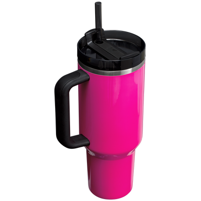 Insulated Travel The Quencher H2.0 Flowstate Tumbler D050X - 40oz Large Capacity Car-Cup Friendly Quencher Detail