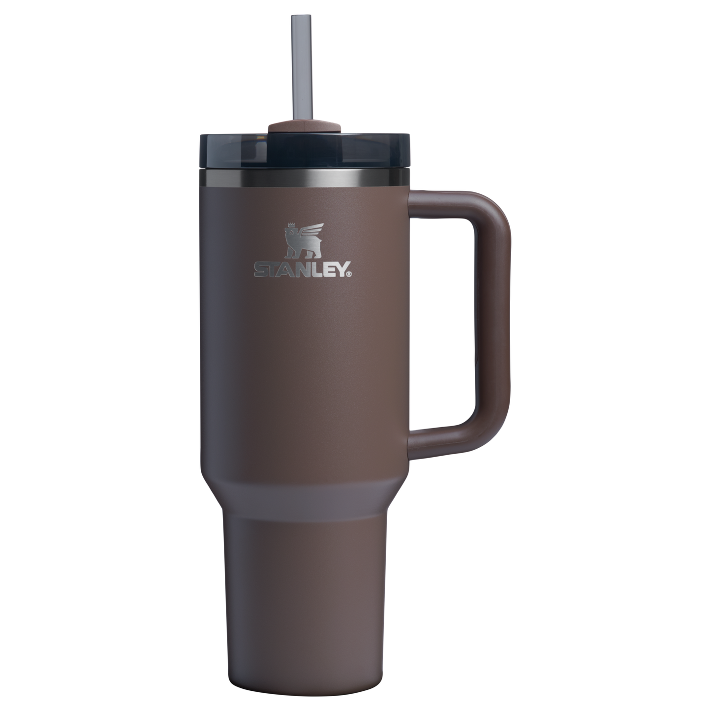 Splash-Resistant FlowState The Quencher H2.0 Flowstate Tumbler  | Stanley Create D332L - Double-Wall Vacuum Insulated Travel Tumbler with Straw Detail