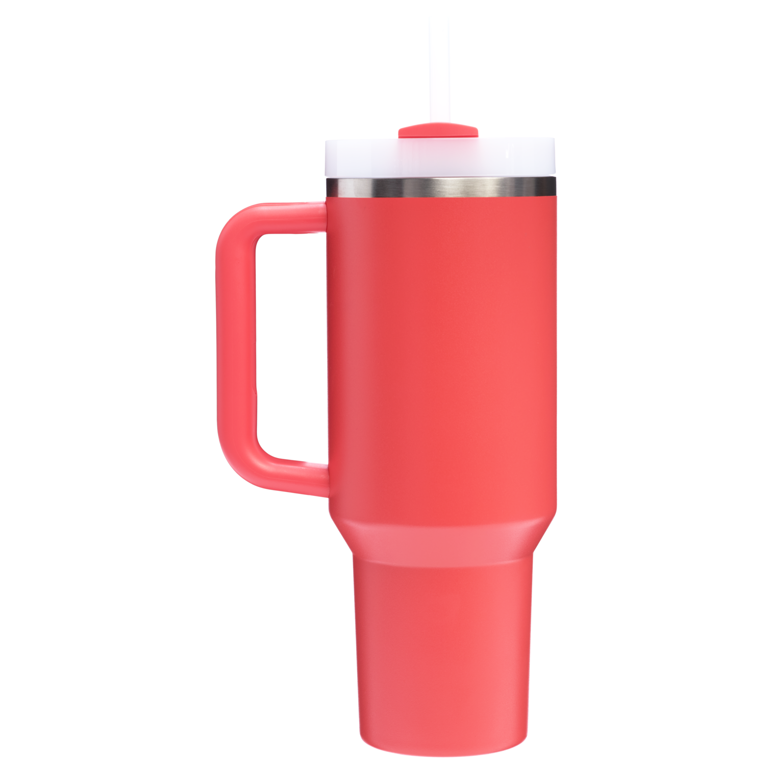 Splash-Resistant FlowState The Quencher H2.0 Flowstate Tumbler  | Stanley Create D332L - Double-Wall Vacuum Insulated Travel Tumbler with Straw Detail
