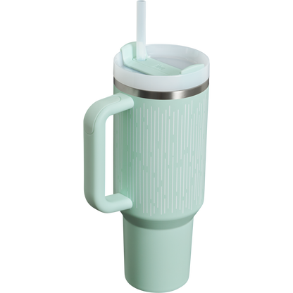 Insulated Travel The Quencher H2.0 Flowstate Tumbler D050X - 40oz Large Capacity Car-Cup Friendly Quencher Detail