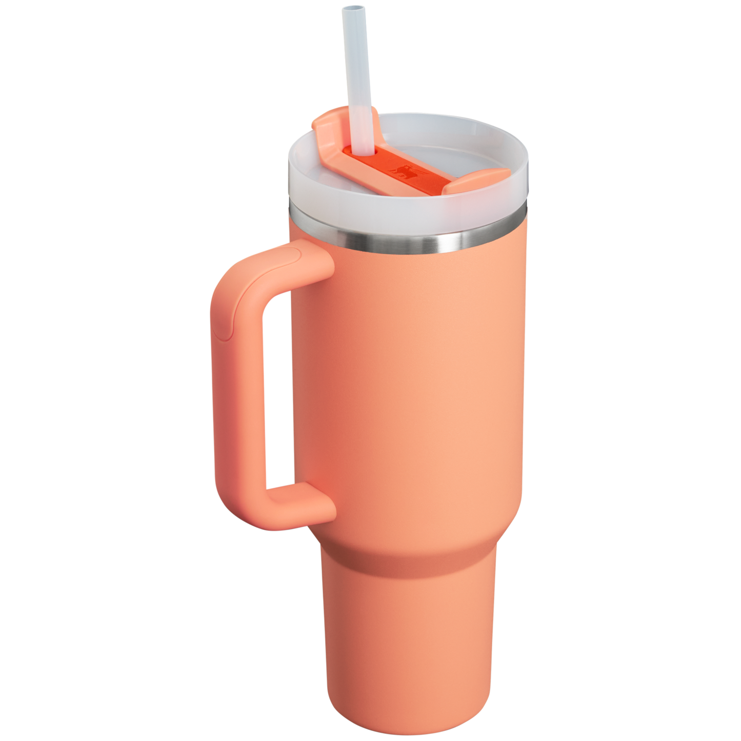 Splash-Resistant FlowState The Quencher H2.0 Flowstate Tumbler  | Stanley Create D332L - Double-Wall Vacuum Insulated Travel Tumbler with Straw Detail