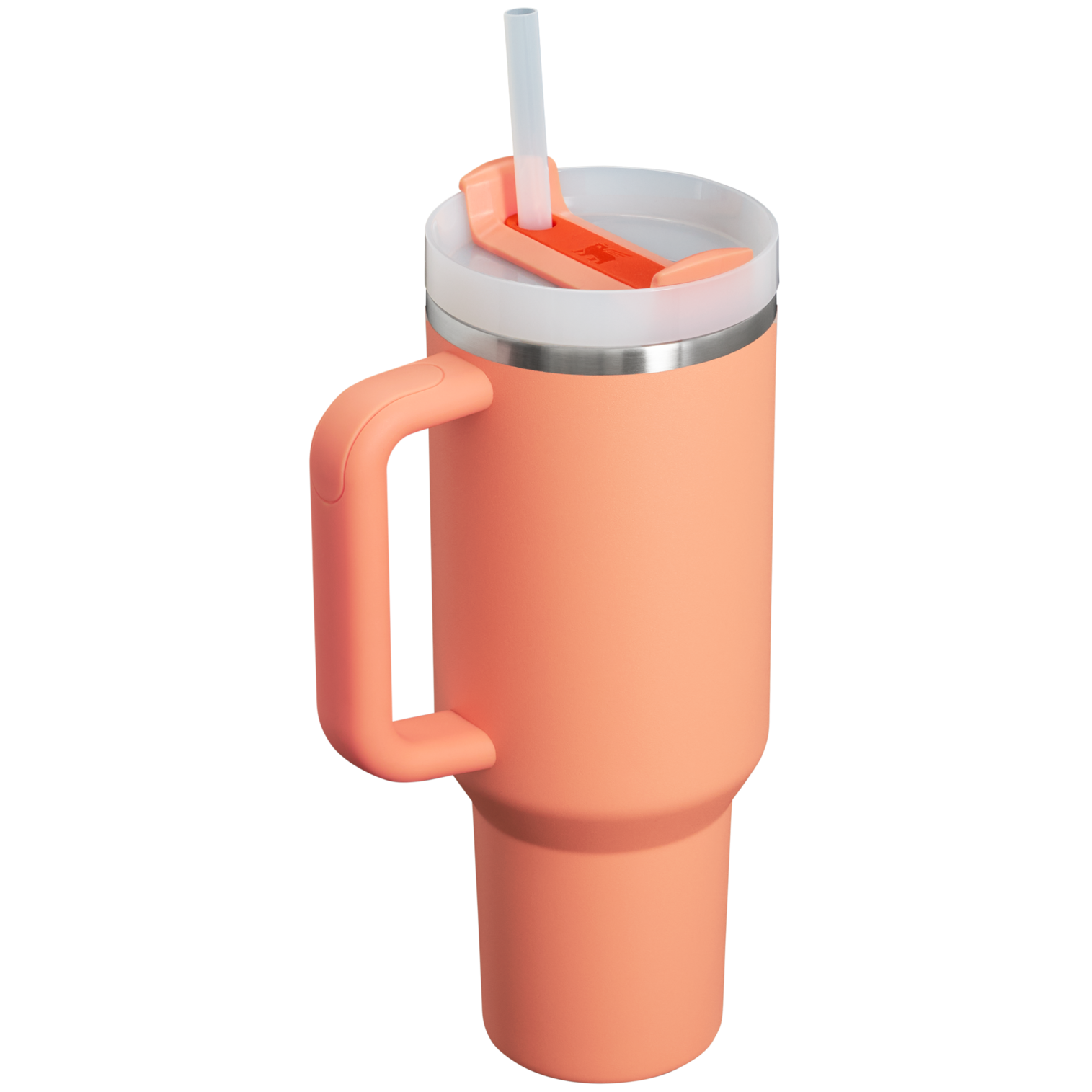 Splash-Resistant FlowState The Quencher H2.0 Flowstate Tumbler  | Stanley Create D332L - Double-Wall Vacuum Insulated Travel Tumbler with Straw Detail