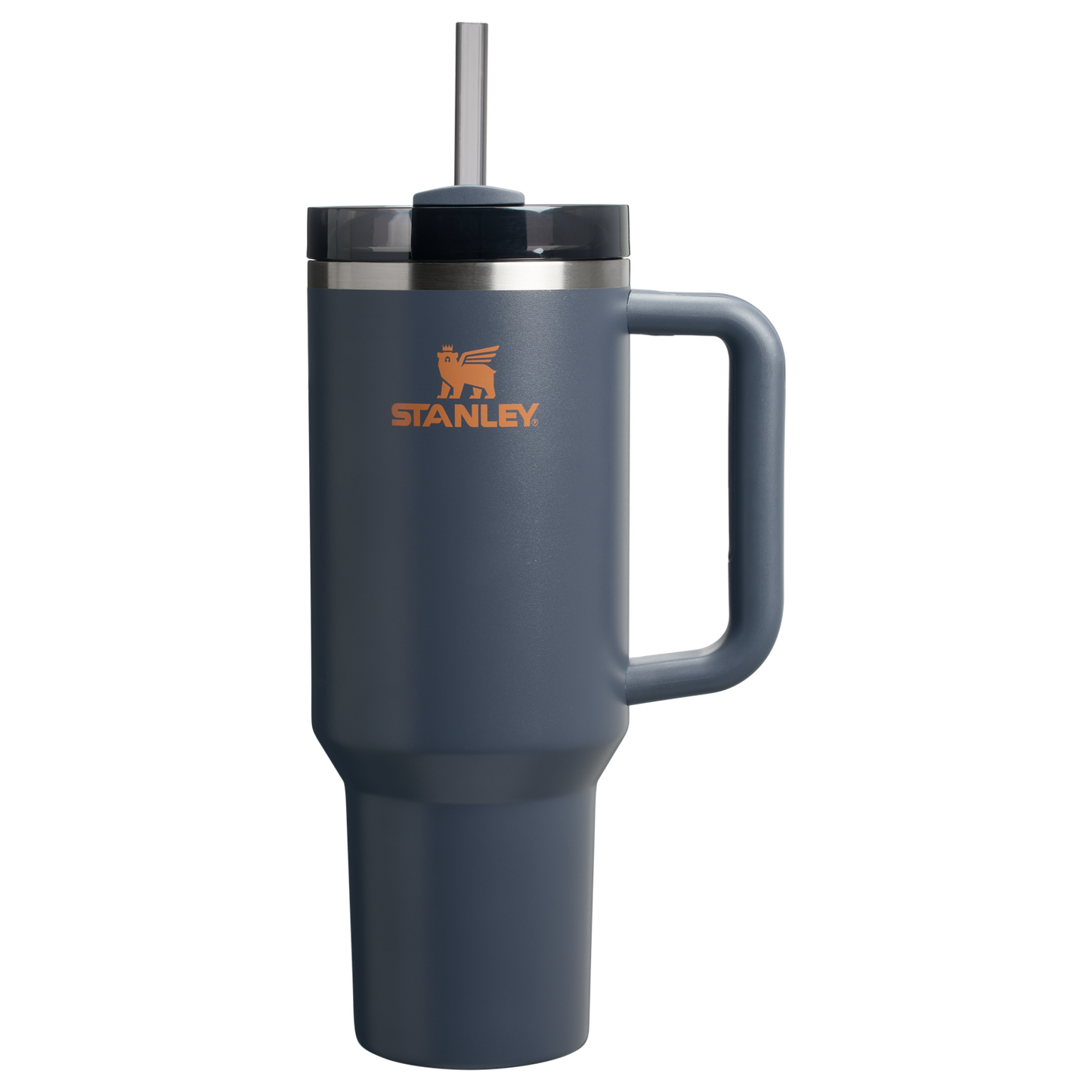 Splash-Resistant FlowState The Quencher H2.0 Flowstate Tumbler  | Stanley Create D332L - Double-Wall Vacuum Insulated Travel Tumbler with Straw - Twilight