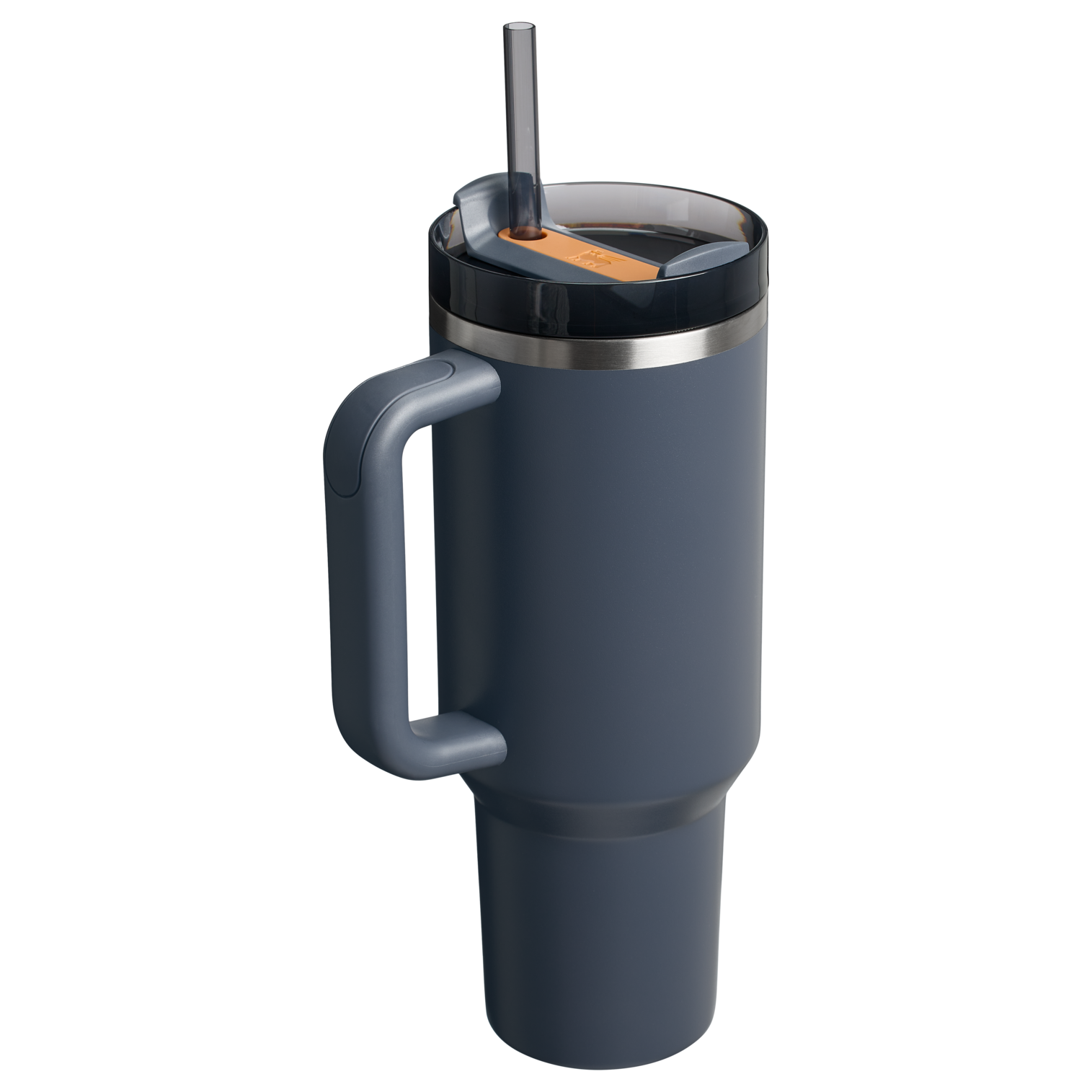 Splash-Resistant FlowState The Quencher H2.0 Flowstate Tumbler  | Stanley Create D332L - Double-Wall Vacuum Insulated Travel Tumbler with Straw Detail