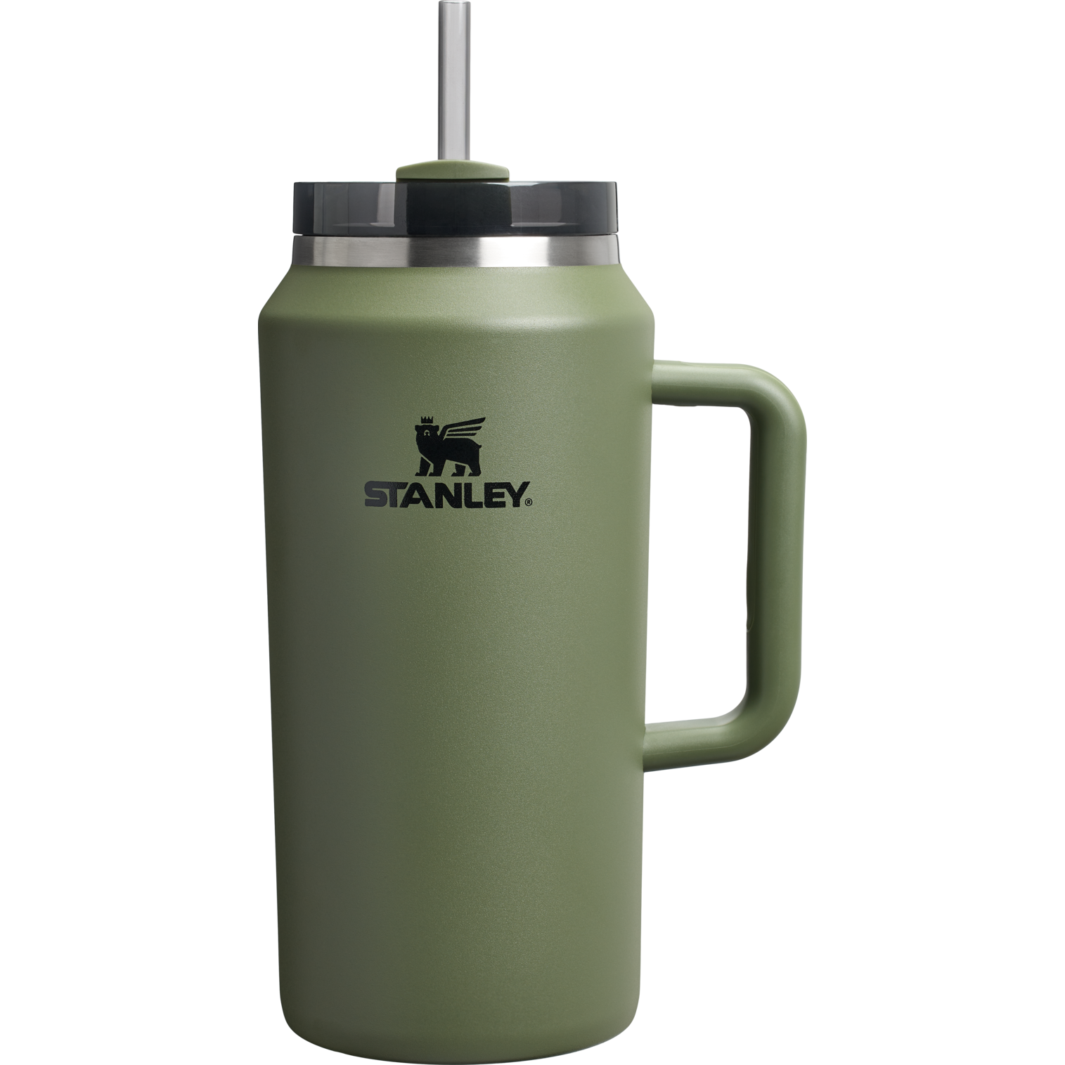Splash-Resistant FlowState The Quencher H2.0 Flowstate Tumbler D033Q - Premium Stainless Steel Straw Cup for All-Day Hydration - Dried Pine