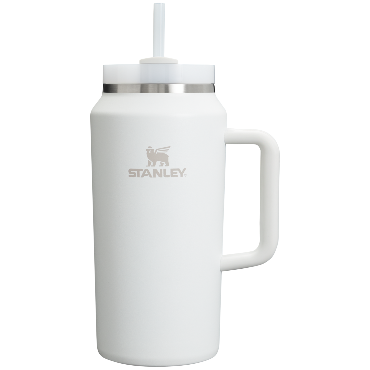 Splash-Resistant FlowState The Quencher H2.0 Flowstate Tumbler D033Q - Premium Stainless Steel Straw Cup for All-Day Hydration - Frost