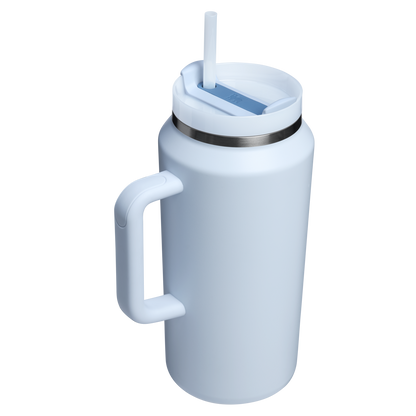 Large Capacity The Quencher H2.0 Flowstate Tumbler D365U - Double-Wall Vacuum Insulated Travel Tumbler with Straw Detail