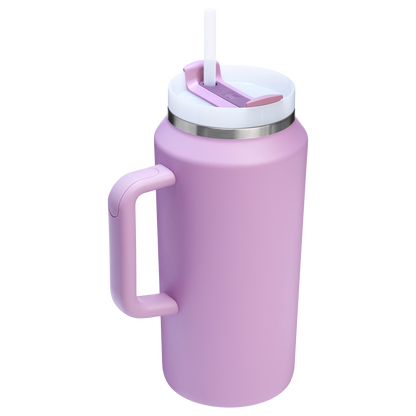 Large Capacity The Quencher H2.0 Flowstate Tumbler D365U - Double-Wall Vacuum Insulated Travel Tumbler with Straw Detail