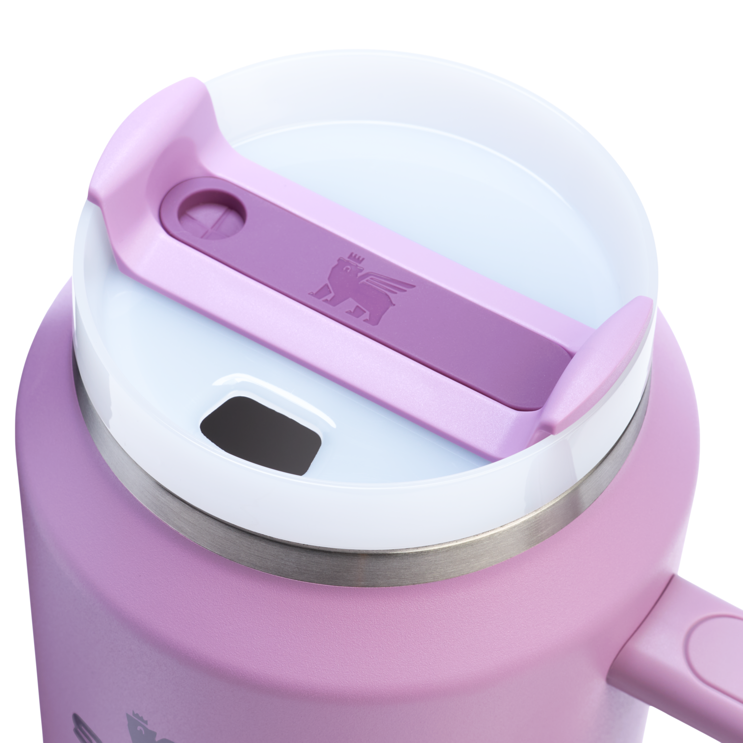 Large Capacity The Quencher H2.0 Flowstate Tumbler D365U - Double-Wall Vacuum Insulated Travel Tumbler with Straw Detail