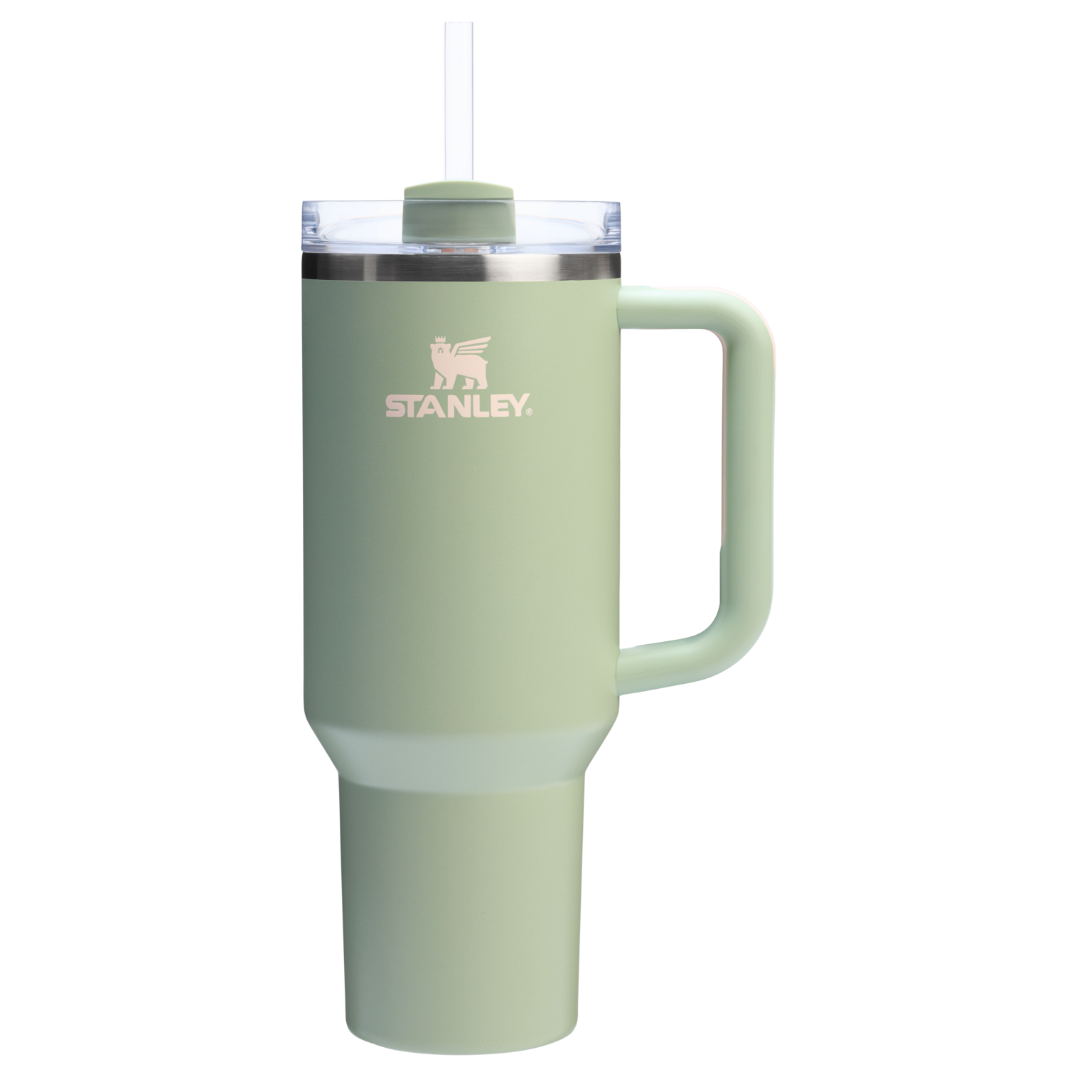 Splash-Resistant FlowState The Quencher H2.0 Flowstate Tumbler  | Stanley Create D332L - Double-Wall Vacuum Insulated Travel Tumbler with Straw Detail