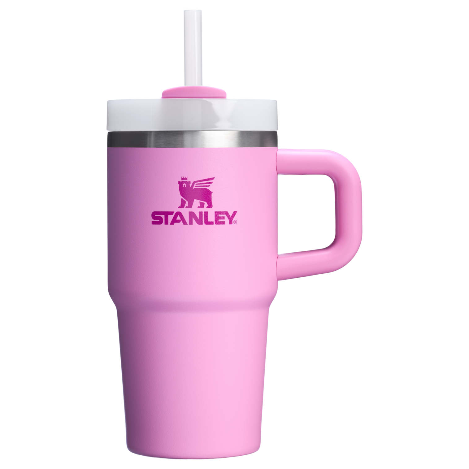 Insulated Travel The Quencher H2.O Flowstate Tumbler D251V - Double-Wall Vacuum Insulated Travel Tumbler with Straw - Peony