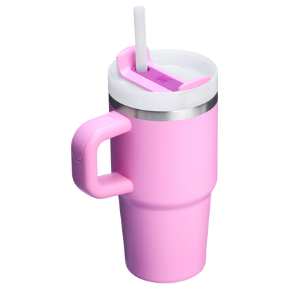 Insulated Travel The Quencher H2.O Flowstate Tumbler D069R - Double-Wall Vacuum Insulated Travel Tumbler with Straw Detail