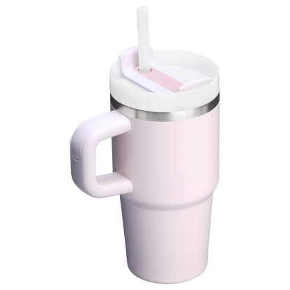 Insulated Travel The Quencher H2.O Flowstate Tumbler D251V - Double-Wall Vacuum Insulated Travel Tumbler with Straw Detail