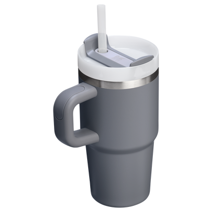 Insulated Travel The Quencher H2.O Flowstate Tumbler D069R - Double-Wall Vacuum Insulated Travel Tumbler with Straw Detail