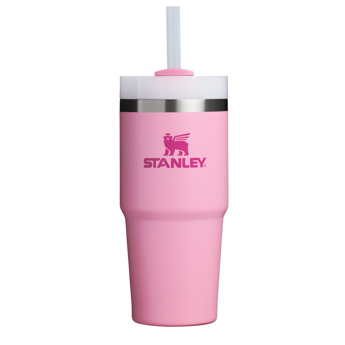 Car-Cup Friendly The Quencher H2.0 Flowstate Tumbler  | Stanley Create D329E - Double-Wall Vacuum Insulated Travel Tumbler with Straw Detail