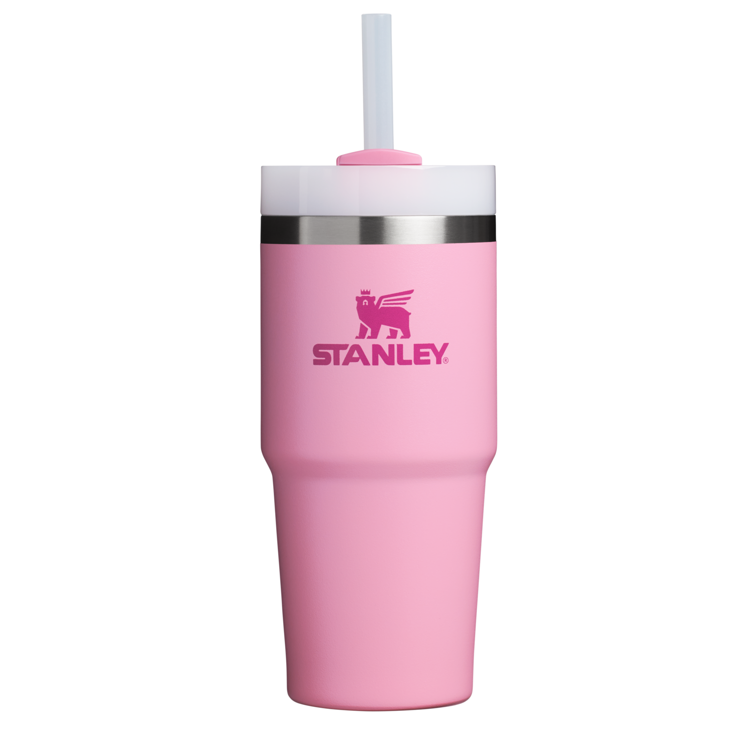 Car-Cup Friendly The Quencher H2.0 Flowstate Tumbler  | Stanley Create D329E - Double-Wall Vacuum Insulated Travel Tumbler with Straw Detail