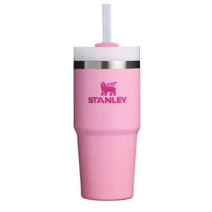 Car-Cup Friendly The Quencher H2.0 Flowstate Tumbler  | Stanley Create D329E - Double-Wall Vacuum Insulated Travel Tumbler with Straw Detail