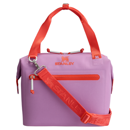 Heavy-Duty Tote The All Day Julienne Mini Cooler D052R - Julienne Series Portable Picnic Chiller Tote Detail