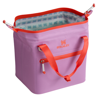 Heavy-Duty Tote The All Day Julienne Mini Cooler D052R - Julienne Series Portable Picnic Chiller Tote Detail