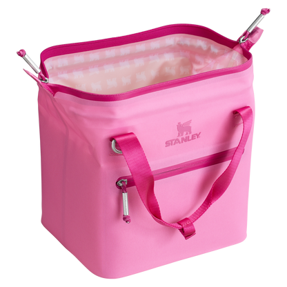 Heavy-Duty Tote The All Day Julienne Mini Cooler D052R - Julienne Series Portable Picnic Chiller Tote Detail
