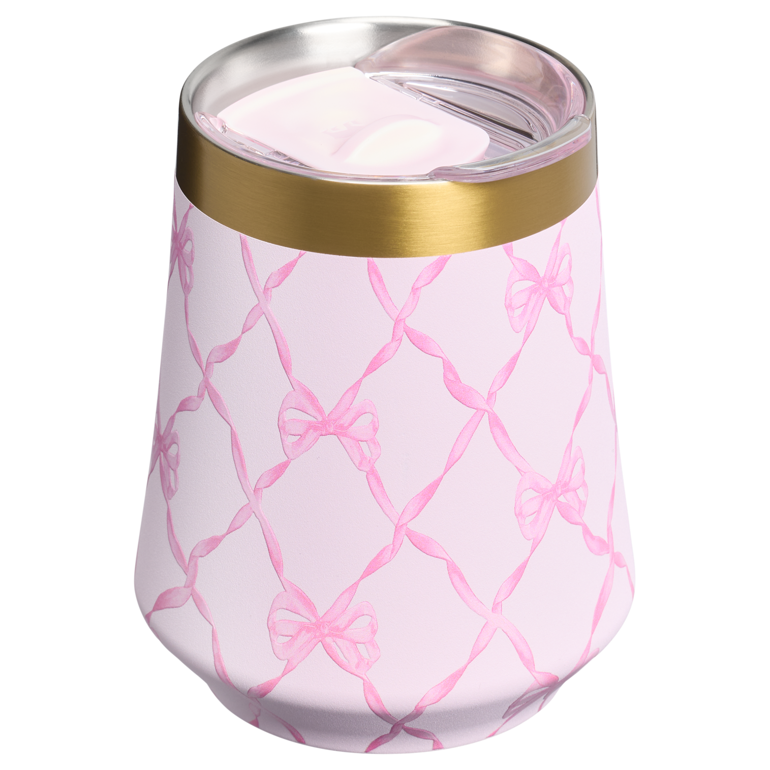 Flavor-Preserving Stanley 1913 x LoveShackFancy Holiday Reserve Wine Tumbler D204X - Premium Insulated Egg-Shaped Wine Glass for Outdoors Detail