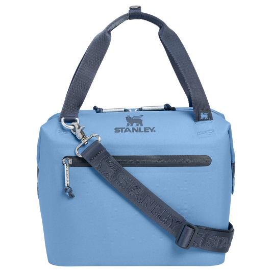 Heavy-Duty Tote The All Day Julienne Mini Cooler D052R - Julienne Series Portable Picnic Chiller Tote - Blue Sky