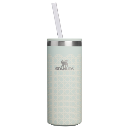 Ice-Retention The Everyday Slim Can Cooler Cup D350R - Heavy-Duty Ice-Retention Food & Beverage Carrier - Mist Rattan