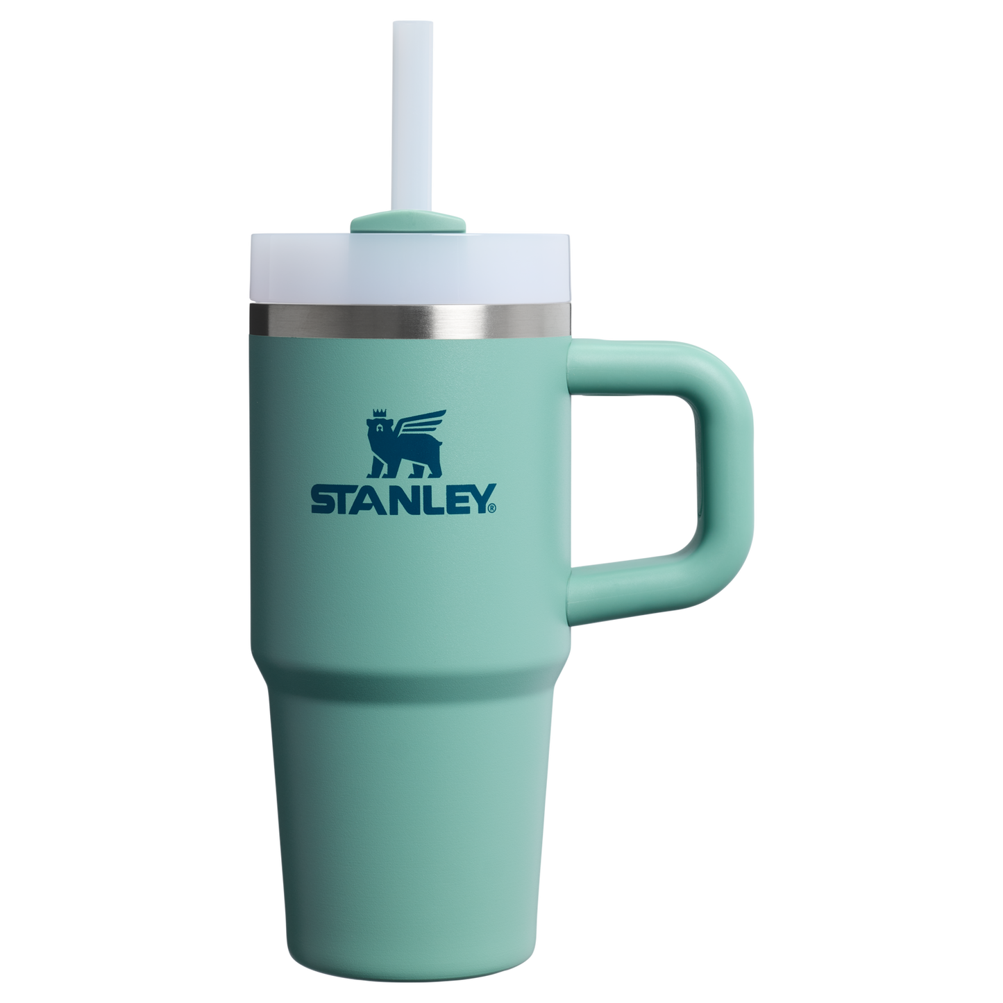 Large Capacity The Quencher H2.O Flowstate Tumbler D068Z - Double-Wall Vacuum Insulated Travel Tumbler with Straw - Spring Green